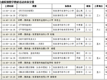 【构建自主课堂，共筑教育梦想】 ——白鹿小学联盟“童趣课堂”主题研讨活动纪实